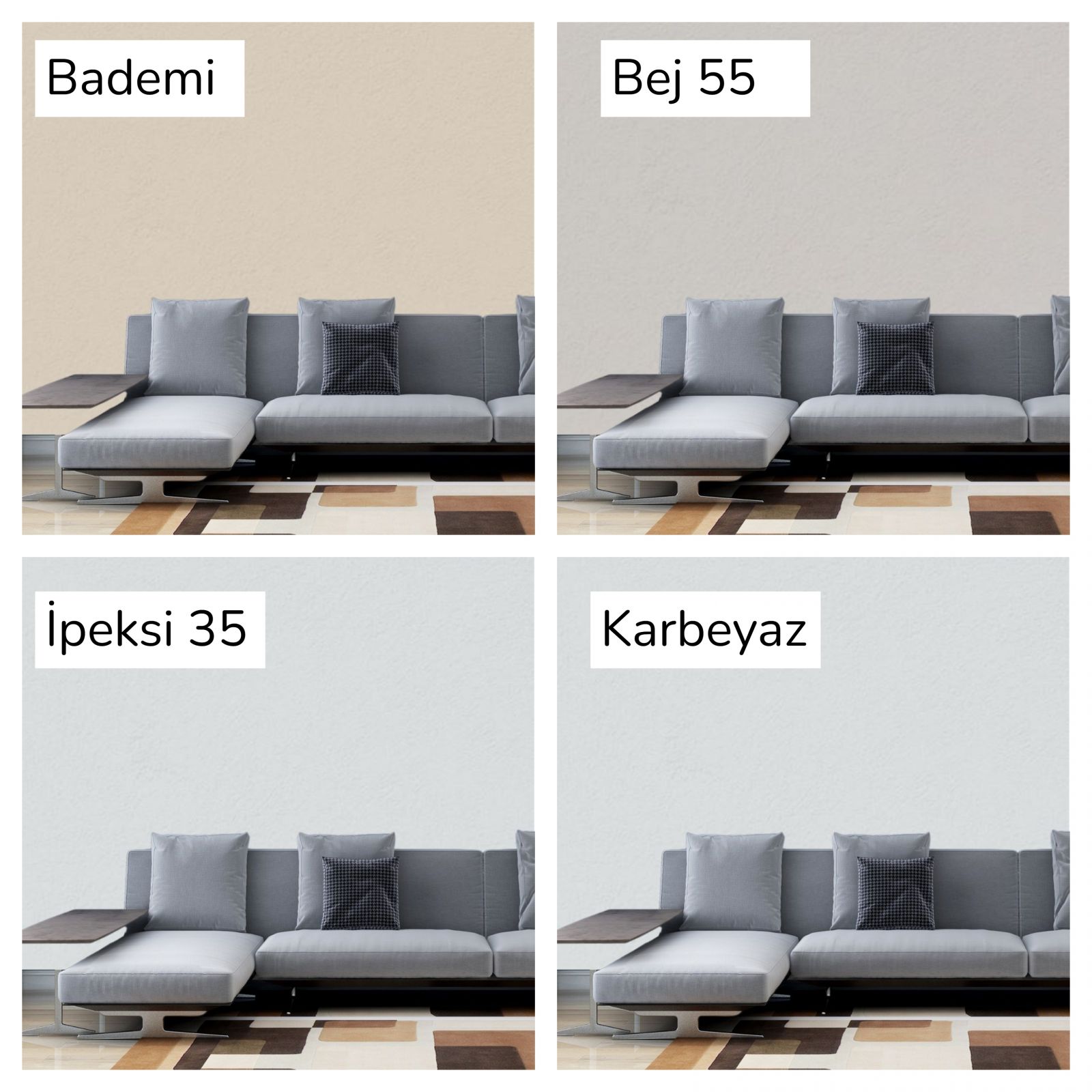 Evinizi Ferah Gösterecek Duvar Boyası Renkleri