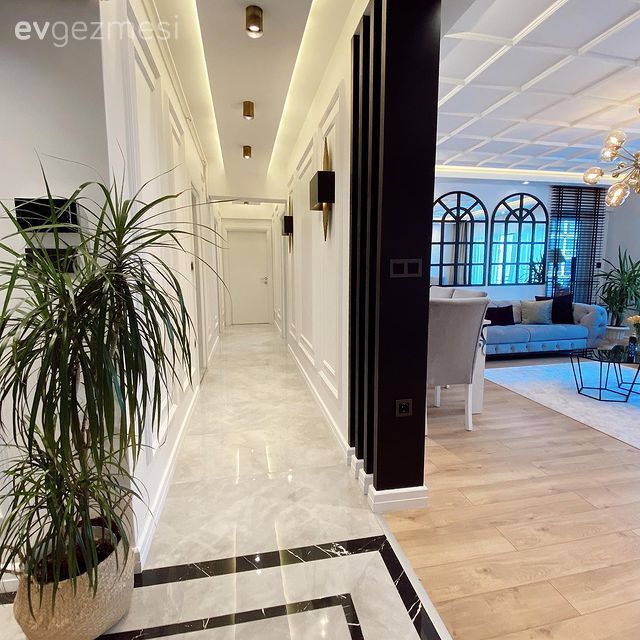 Antre, Beyaz, Siyah, Aplik, Aydınlatma, Duvar çıtalama