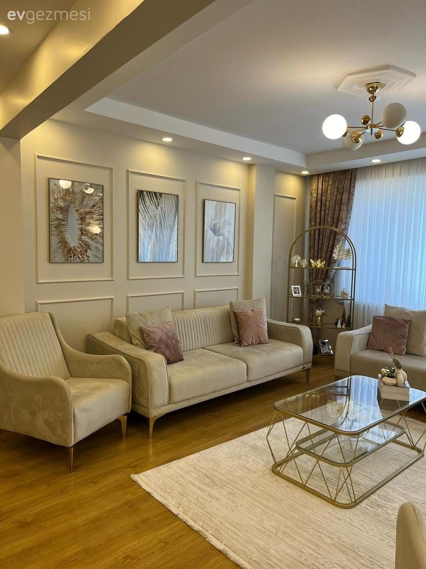 Modern ve Art Dekoyu Kucaklayan Bu Evde Nötr Tonlar Baş Tacı!