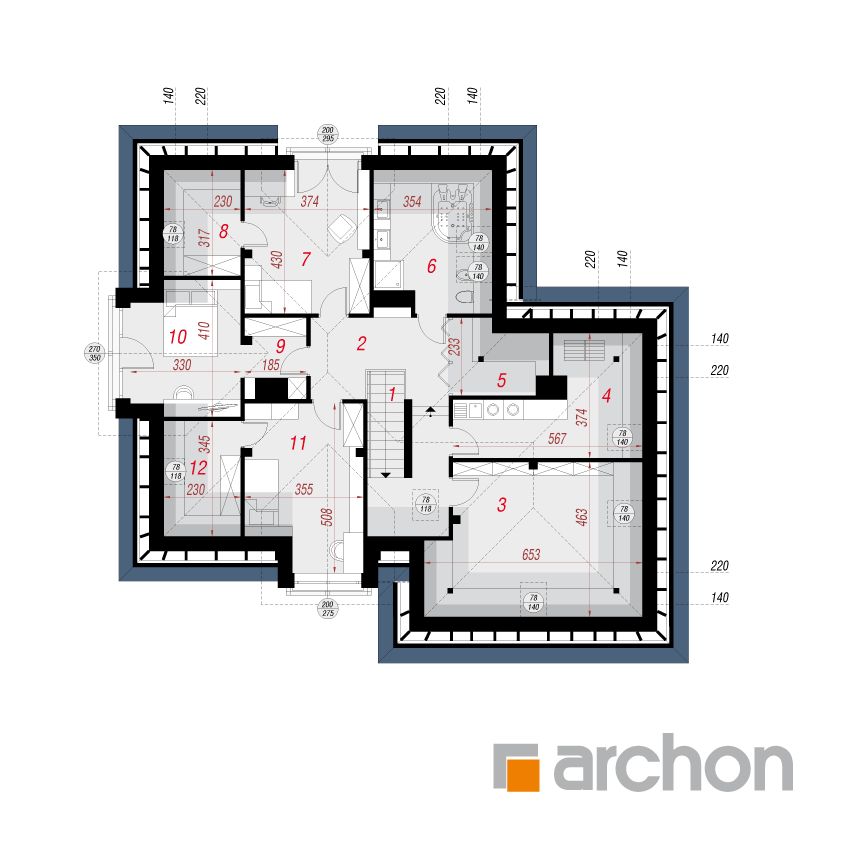 250 M2'lik İki Katlı Lüks Villa: Evin İçi ve Proje Detayları