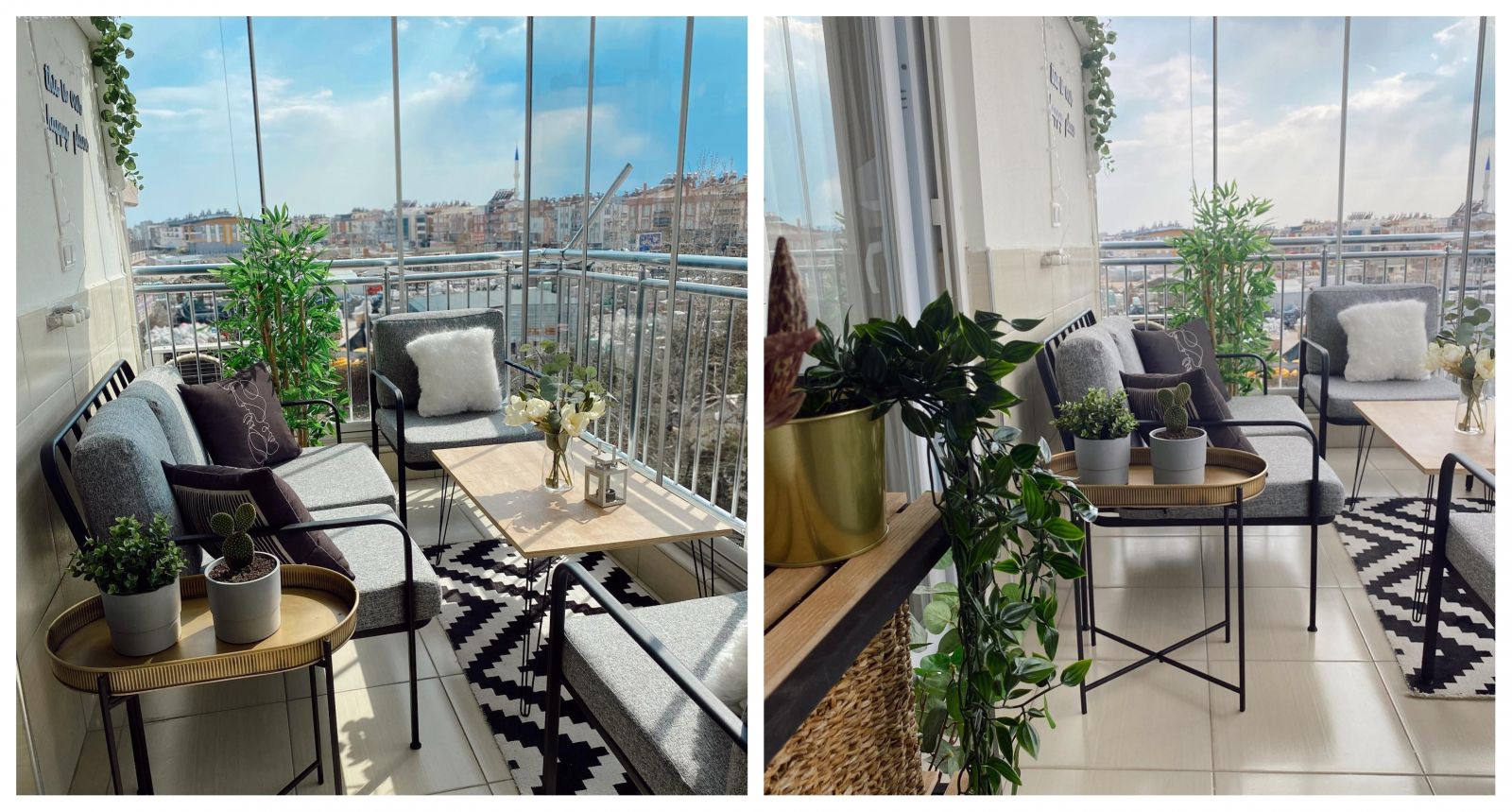 Ev Gezmesi: Antalya Güneşini Ferah Şekilde Selamlayan Bir Balkon!