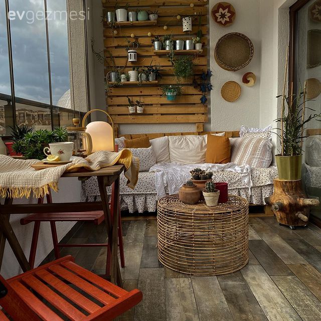 Balkon Duvarınızı Güzelleştirecek Harika Dekoratif Duvar Fikirleri!