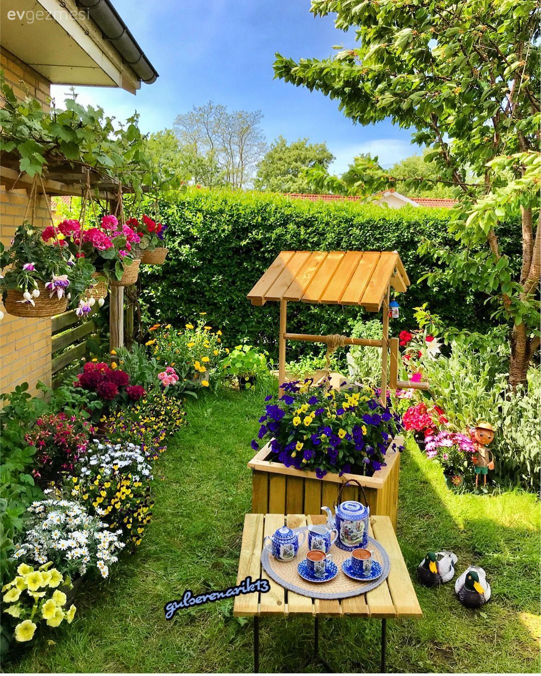 Cennetten Bir Köşe: Gülseren Hanım'ın Rengarenk Bahçesi!