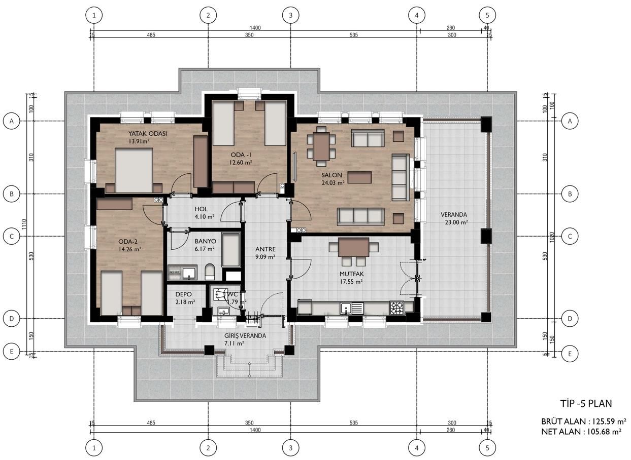 Müstakil Ev Yapacaklar İçin TOKİ Köy Evi Projeleri