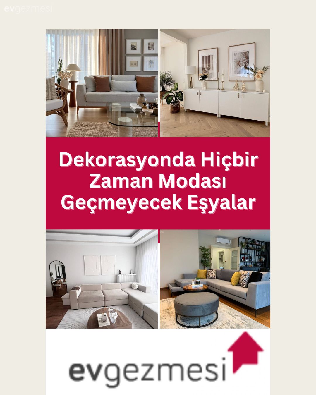Dekorasyonda Hiçbir Zaman Modası Geçmeyecek Eşyalar
