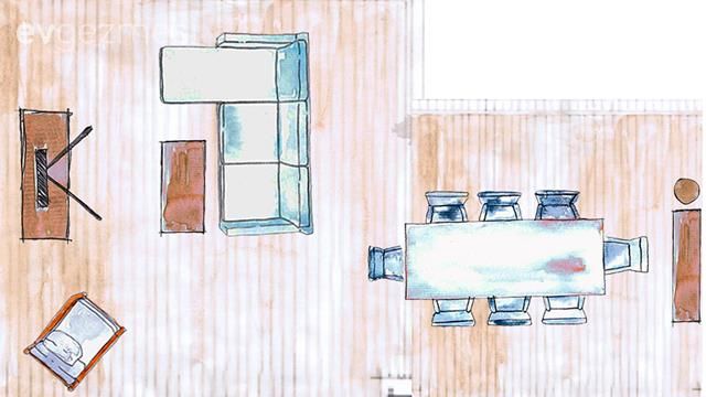 Dikdörtgen Salon Nasıl Yerleştirilir?