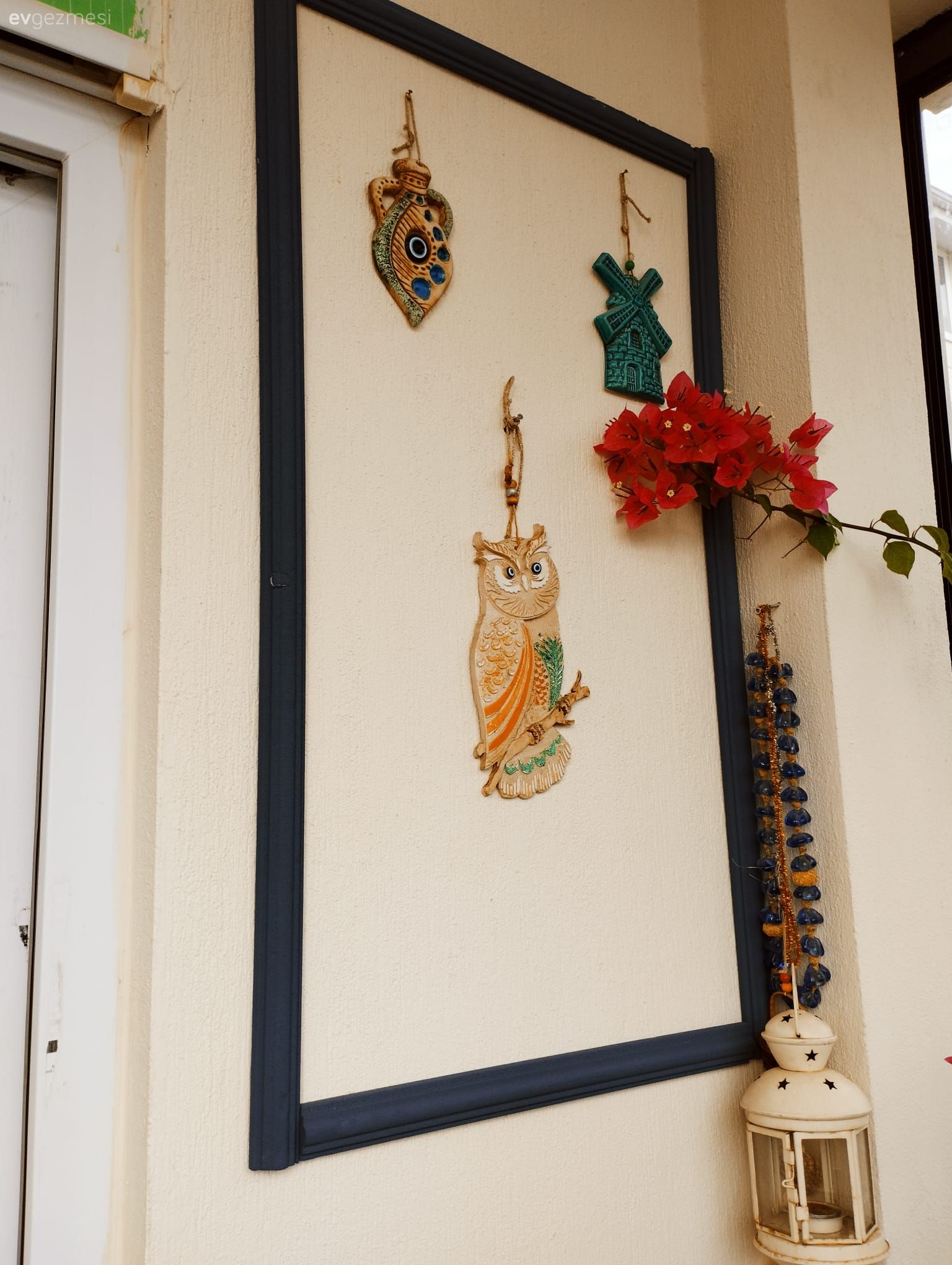 Balkon duvar dekorasyonu