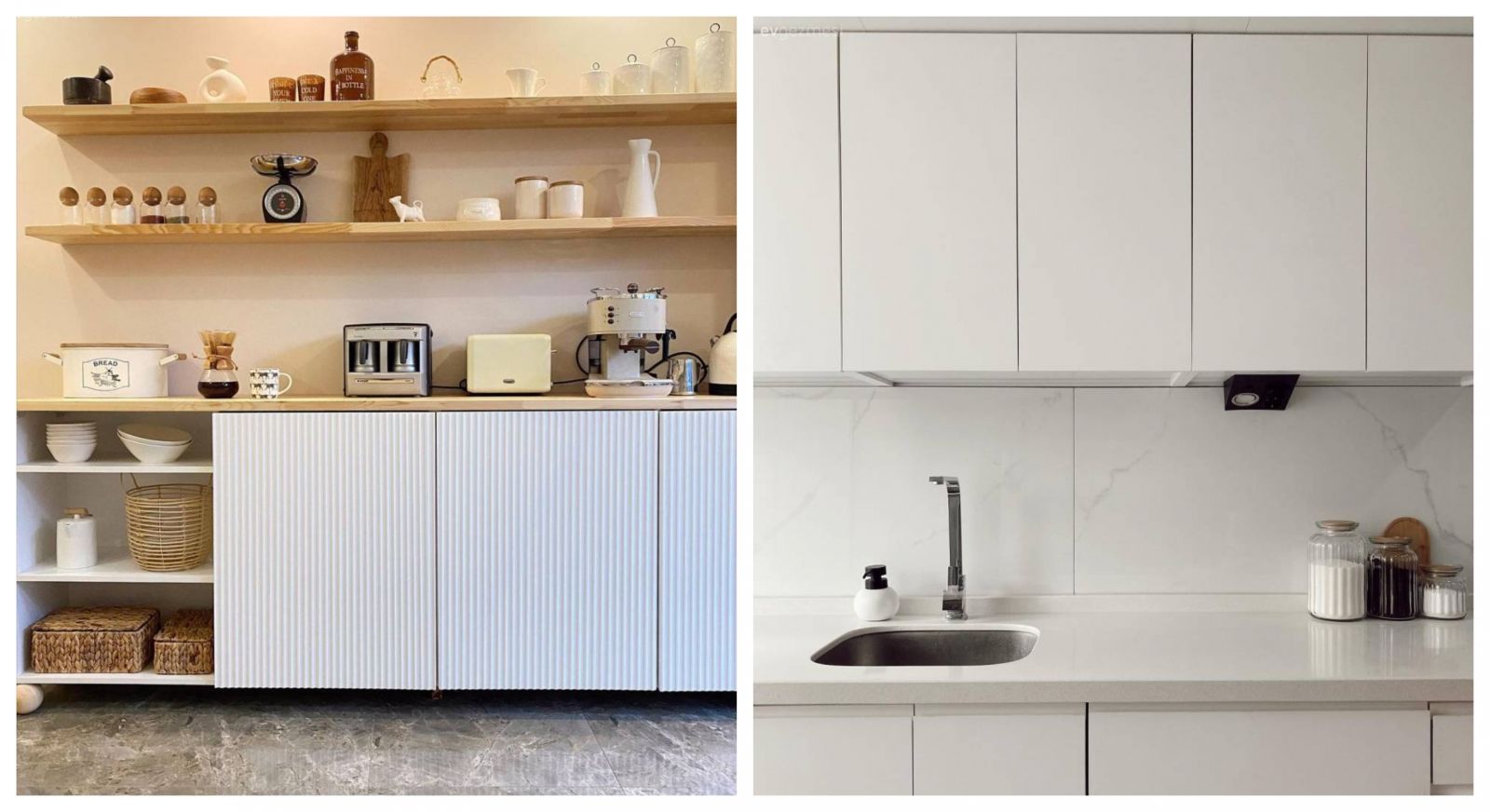 Mutfak Dolabı Seçimi: Açık Raflar Mı Kapalı Kapak Mı?