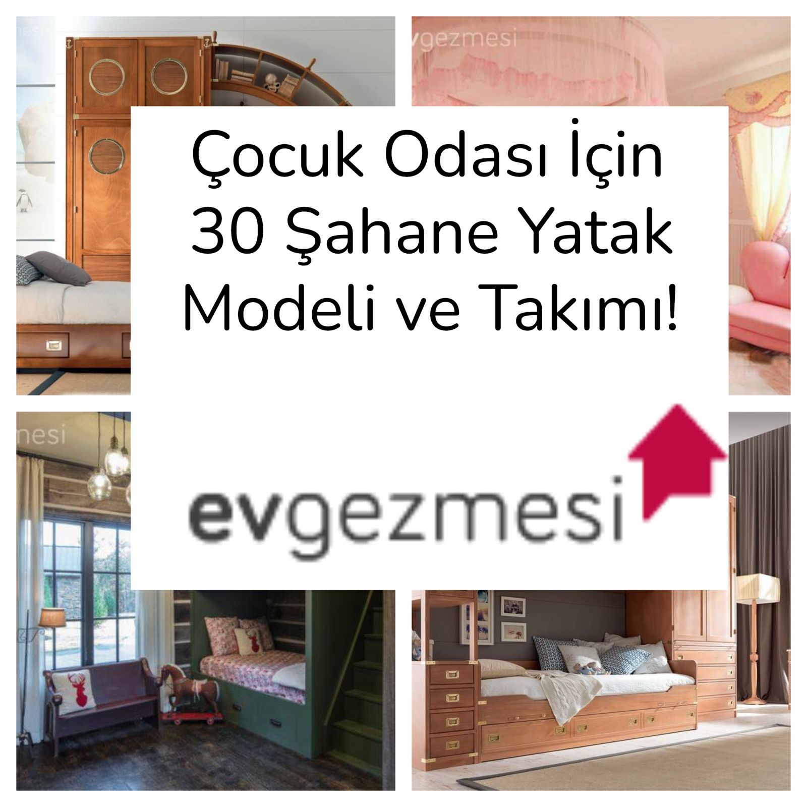 Çocuk Odası İçin 30 Şahane Yatak Modeli ve Takımı!