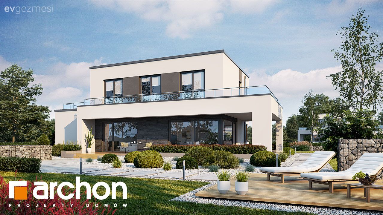 Müstakil Ev Yapacaklar İçin Teraslı Müstakil Ev Planları