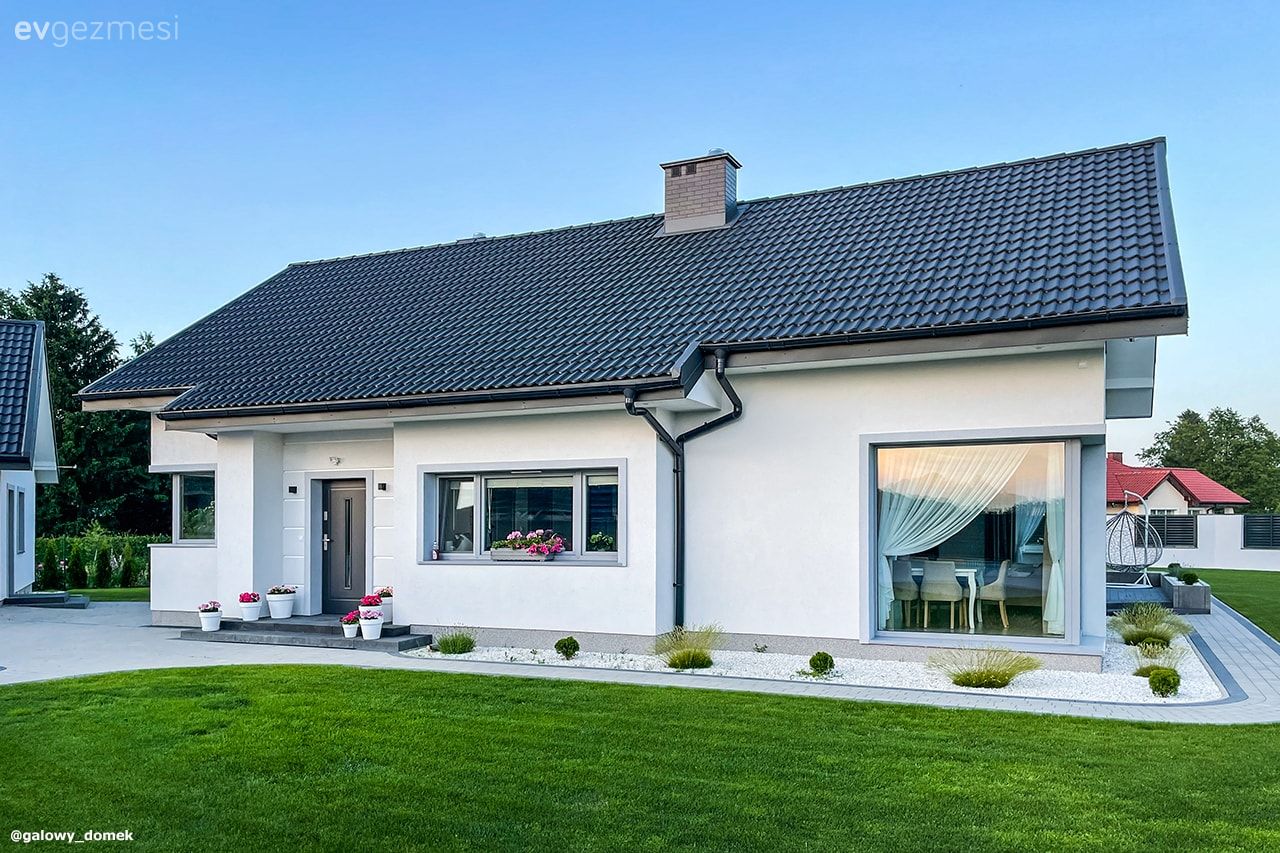 Köyde Yapmak İçin Uygun Tek Katlı Köy Evi Projeleri!