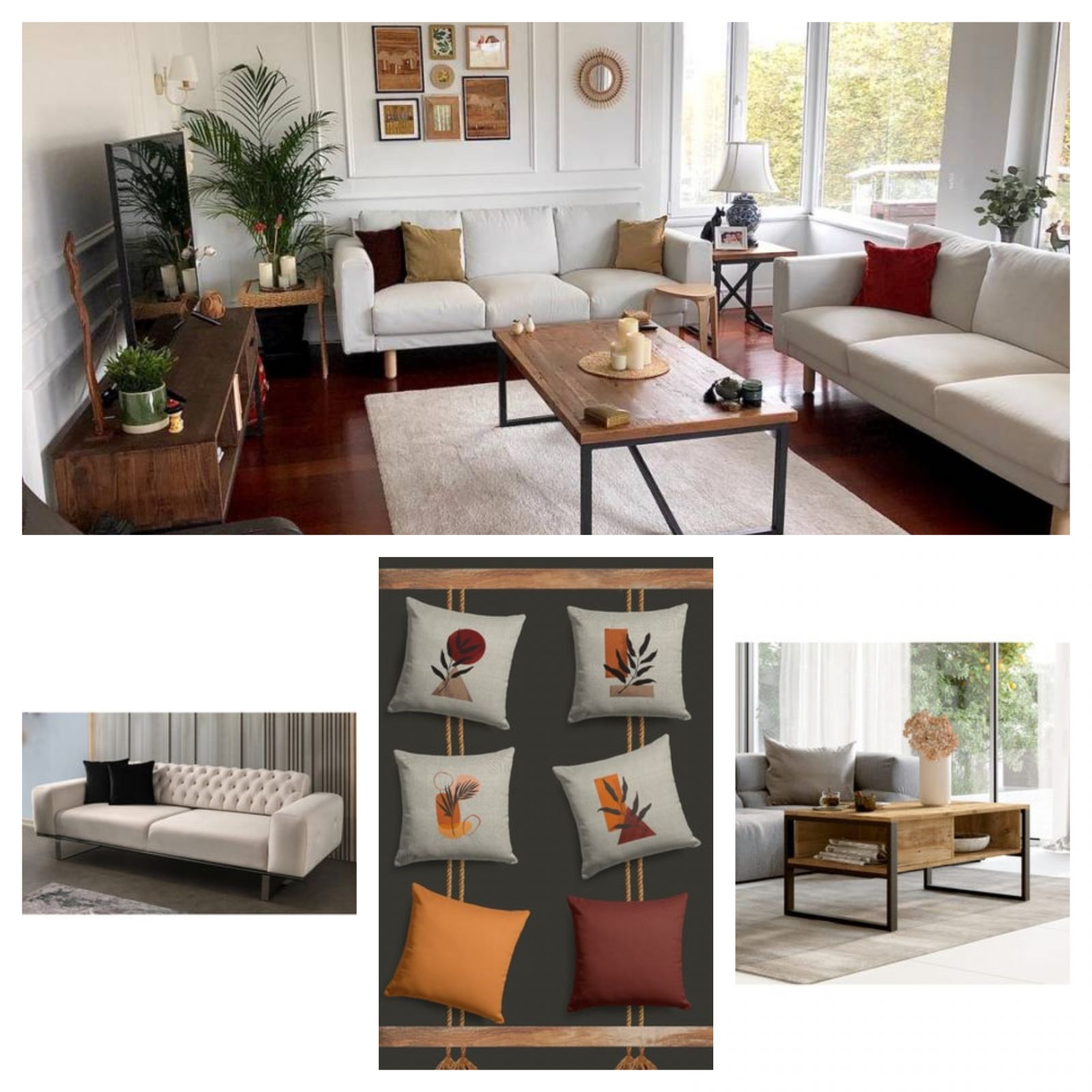 Ürün Önerileri: Sitemizdeki Salon Dekorasyonlarından En Şık Ürünler!