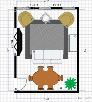 25 Metrekare Dikdörtgen Salonda Eşyalar Nasıl Yerleştirilir?