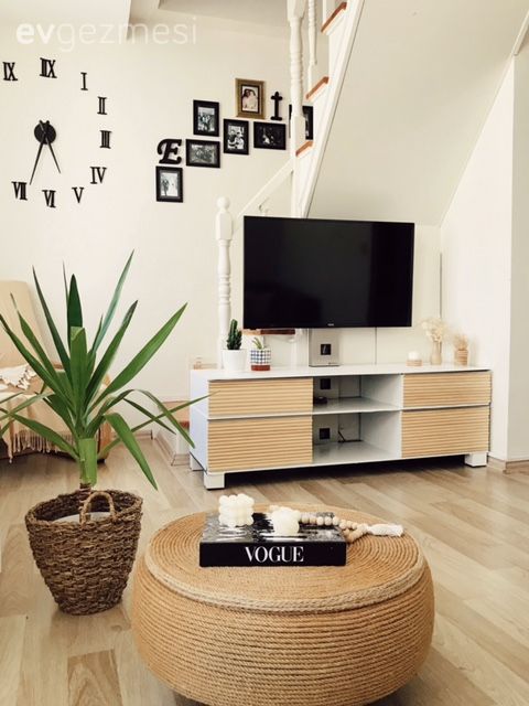 Bu Dubleks Evde Keyfi Kaçıracak Parçalara Yer Yok!