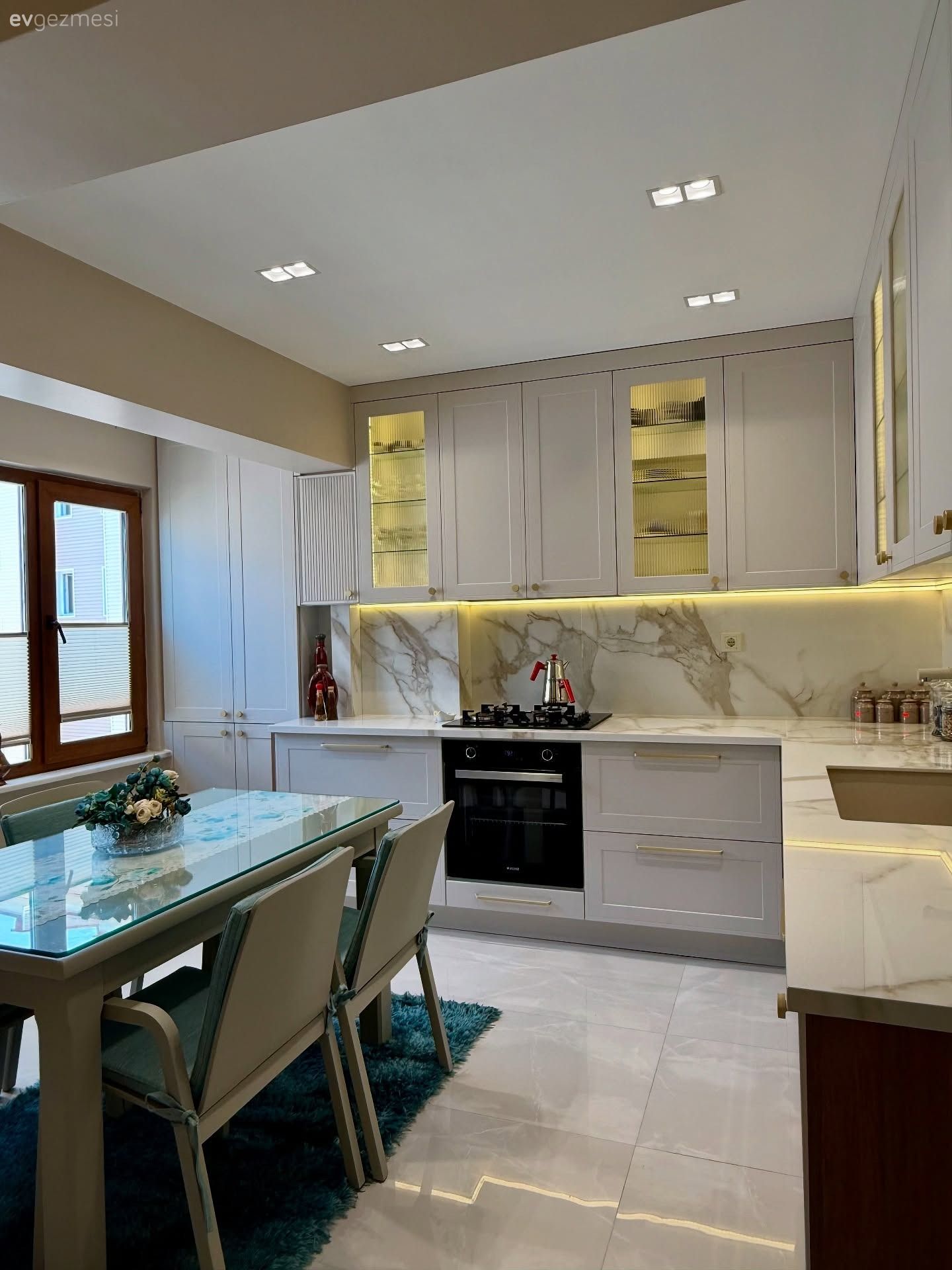 L- Tipi Bu Mutfakta Kalite, Ferahlık ve Samimiyet Bir Arada