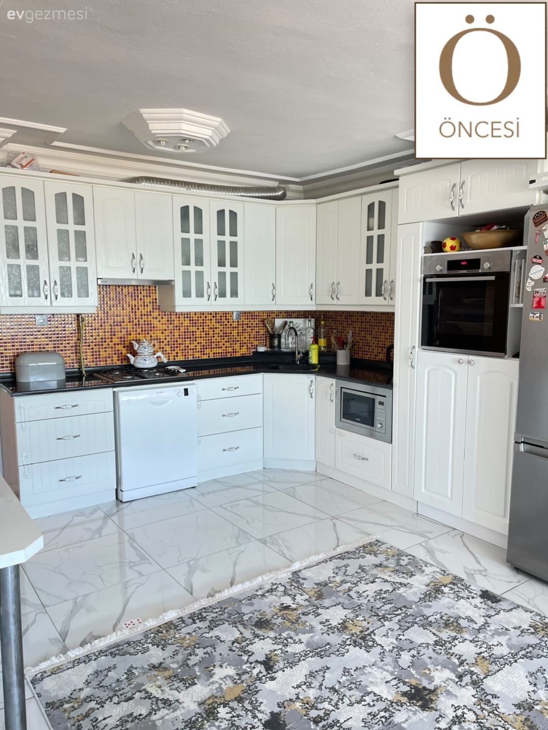 Çok Küçük Değişikliklerle Havası Birden Değişen Bir Mutfak!