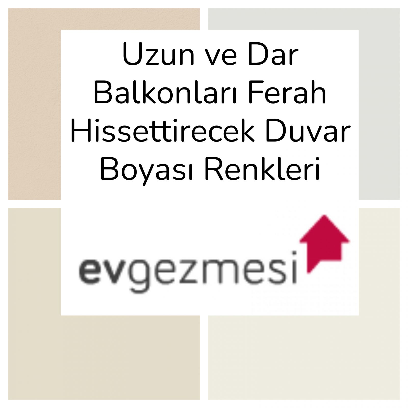 Uzun ve Dar Balkonları Ferah Hissettirecek Duvar Boyası Renkleri
