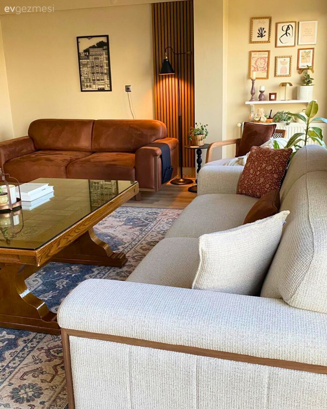 İzmir'deki Bu Evde Nostaljik Detaylara Modern Yorum Katılmış