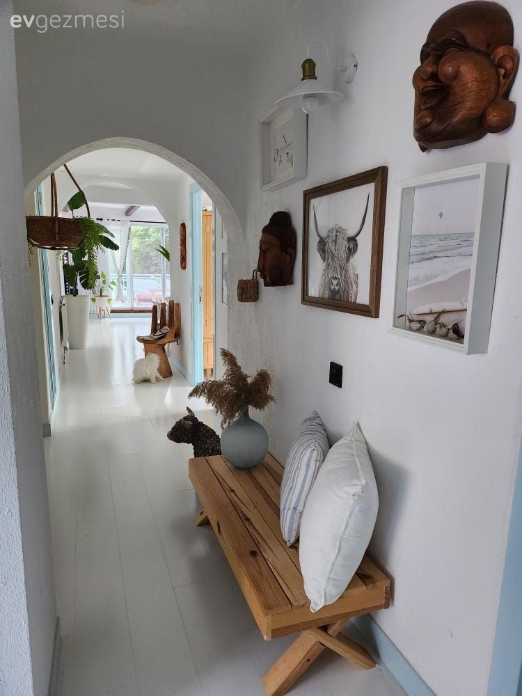 Ankara'da Olsa da Sahil Havası Estiren Bu Ev Değişimiyle Boyut Atlamış!