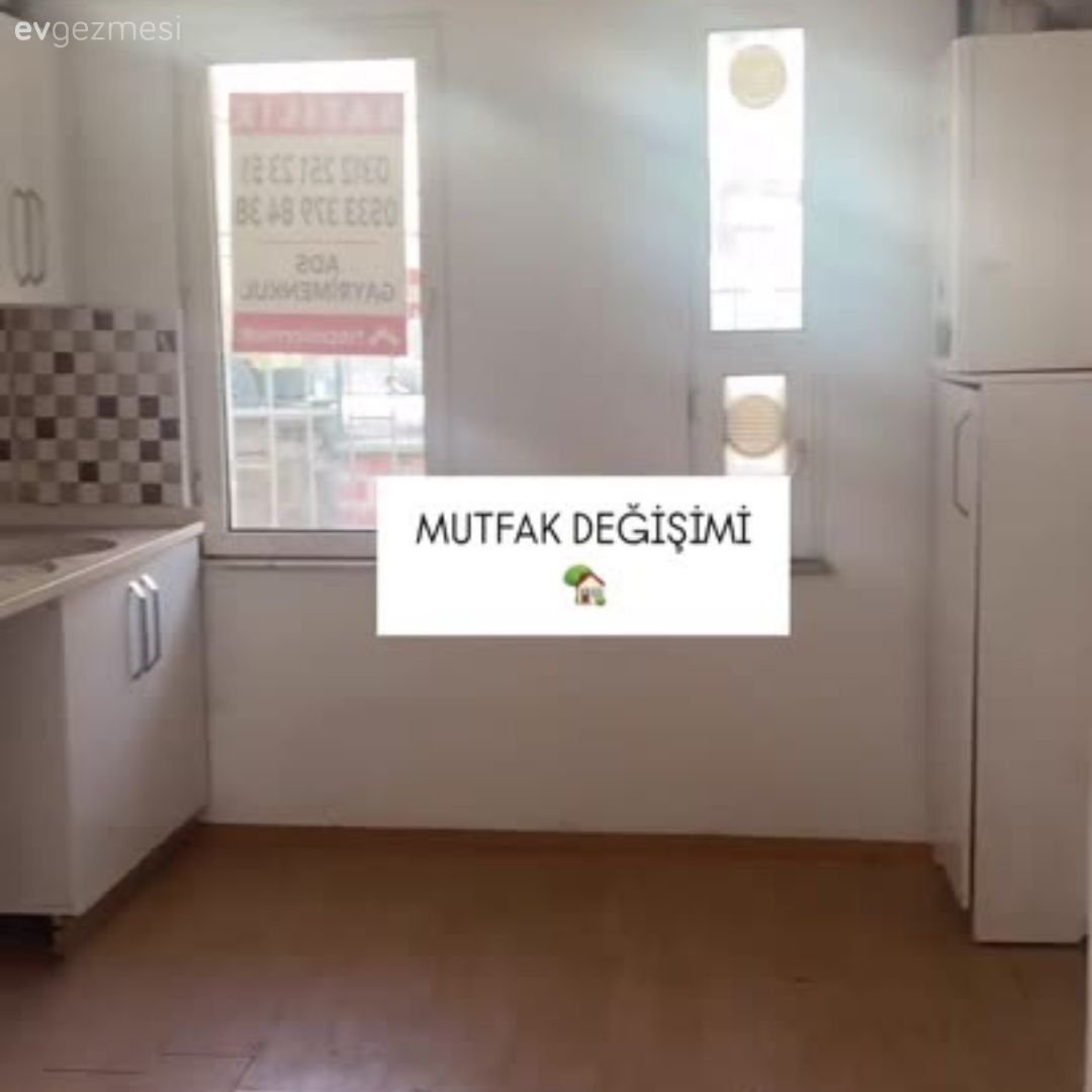Tek Duvar Mutfak U-Tipine Dönünce Daha Kullanışlı Olmuş