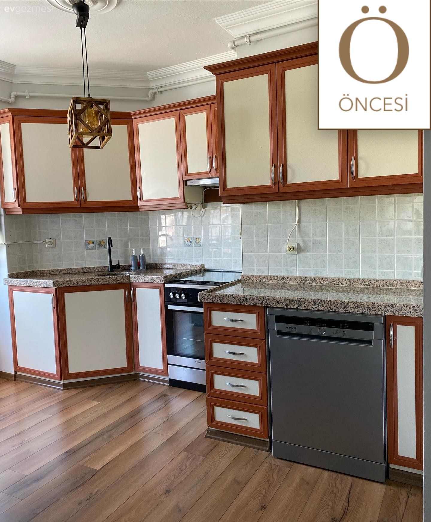 Öncesi&Sonrası: Yeşilin Bu Tonu Mutfağın Yeni Haline Çok Yakışmış!