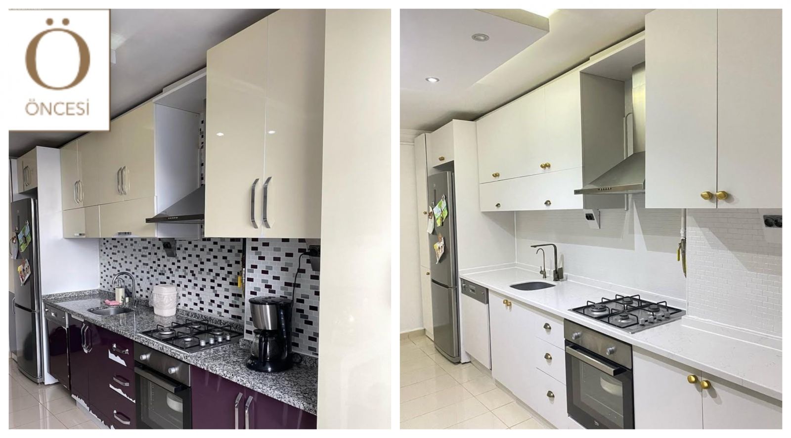 Öncesi&Sonrası: Rehavet Çöken Mutfak Ferahlığa Kavuşmuş
