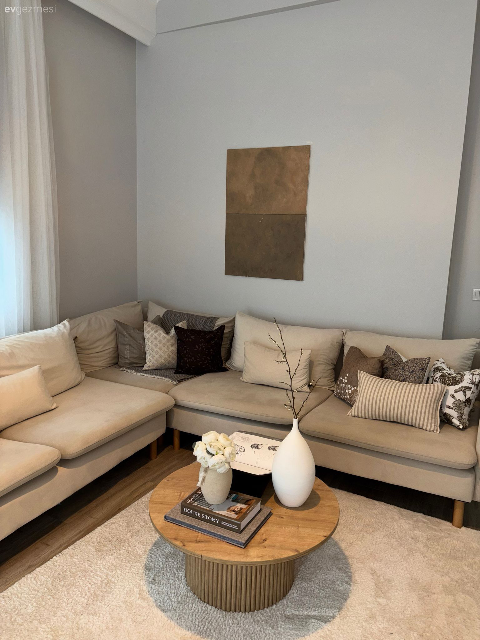 Her Detayıyla Tam Kıvamında  Bir İstanbul Evi