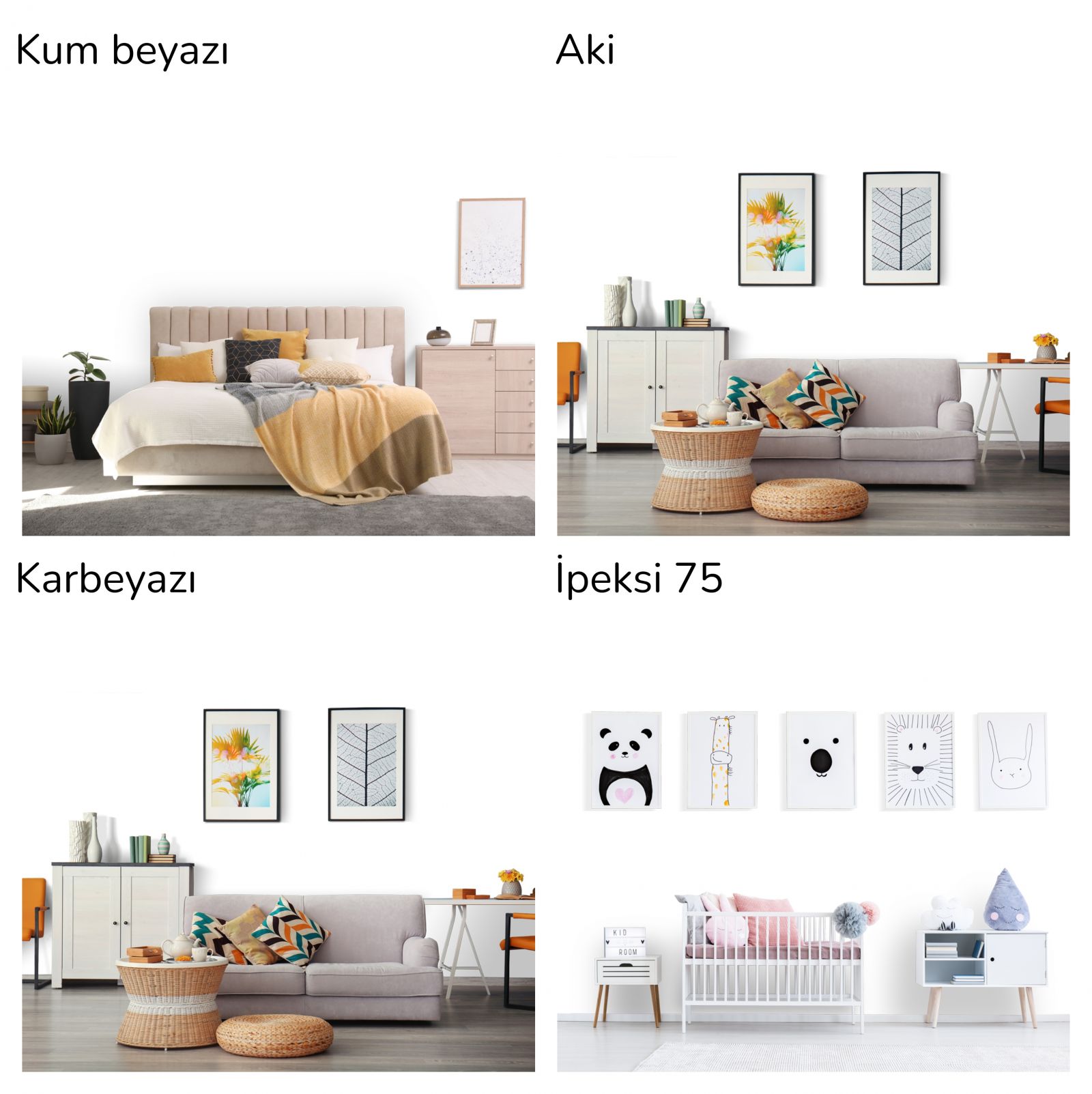 2026 Yılının Rengi Bulut Beyazını Yansıtan Duvar Boyası Renkleri