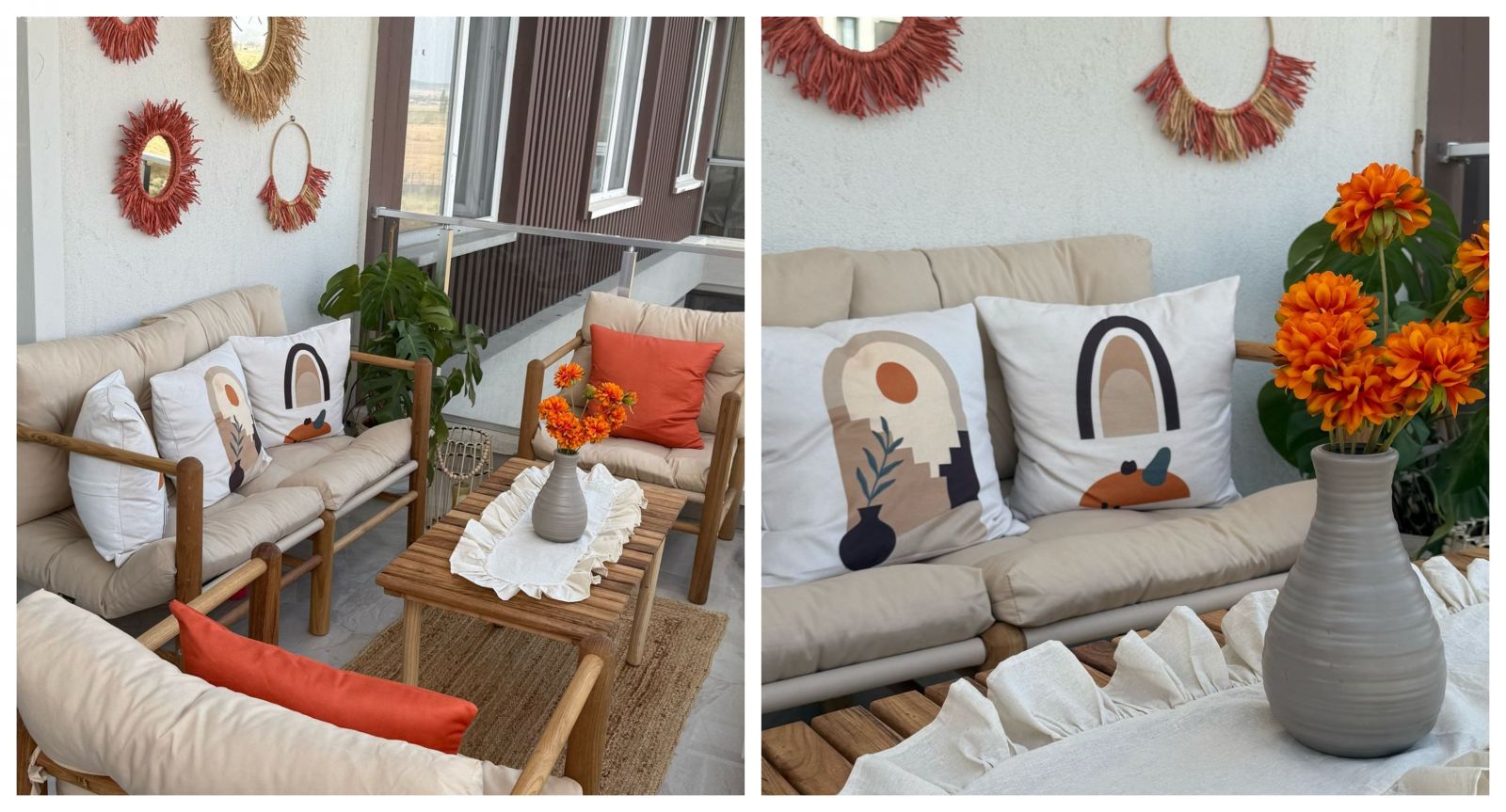 Bu Afyon Balkonu Konfor ve Keyif İçin Gerekenlere Sahip