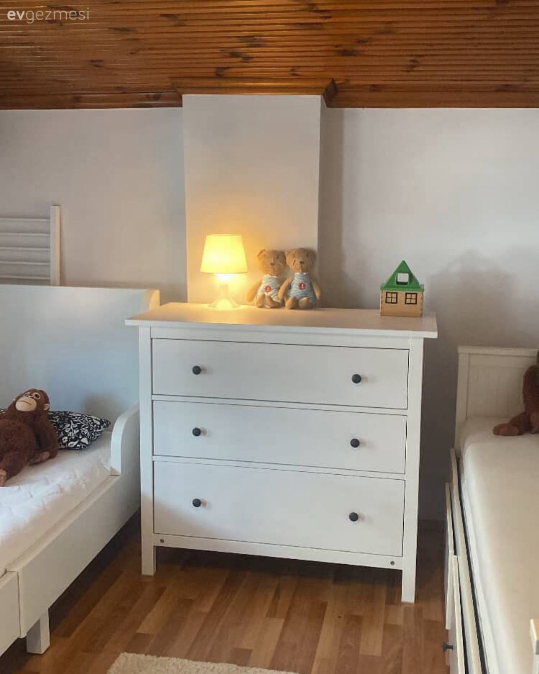 Beyaz, Şifonyer, Dekoratif Objeler