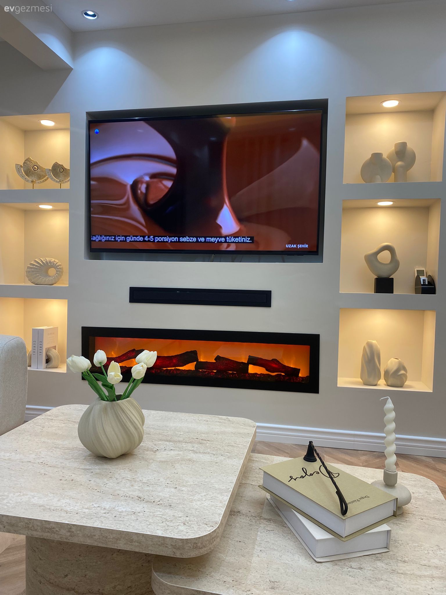 Özel Yapım Tasarımlar Bu Evin Şıklığında Büyük Pay Sahibi