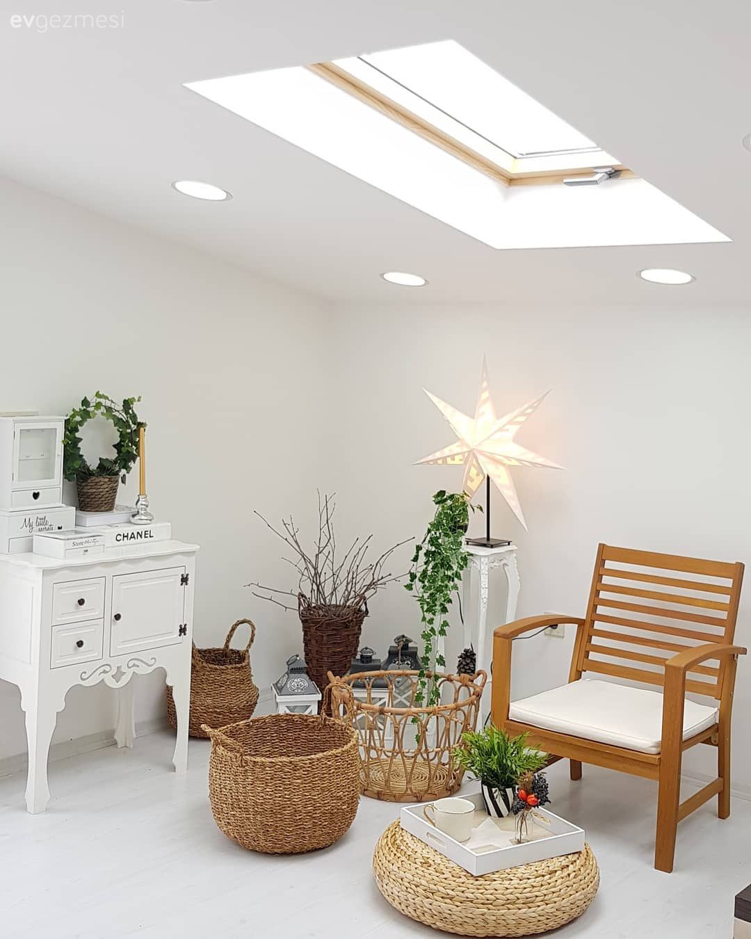 Çatı Katında Keyifli Bir Dünya İstanbul�dan Bohem Bir