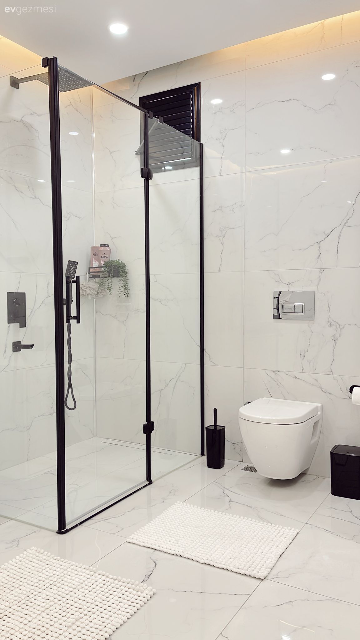 Banyo, Banyo aksesuarları, Beyaz, Siyah, Banyo seramikleri