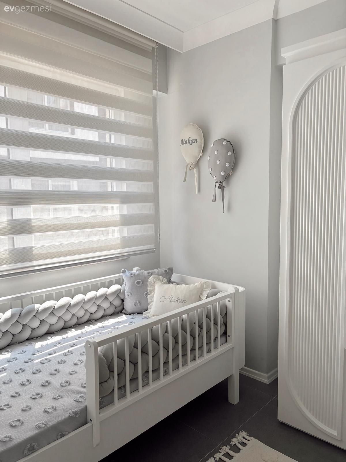 Gardrop, Yatak Odası, Beyaz, Çocuk odası perdesi, Beşik, Bebek odası, Çocuk odası duvar dekorasyonu