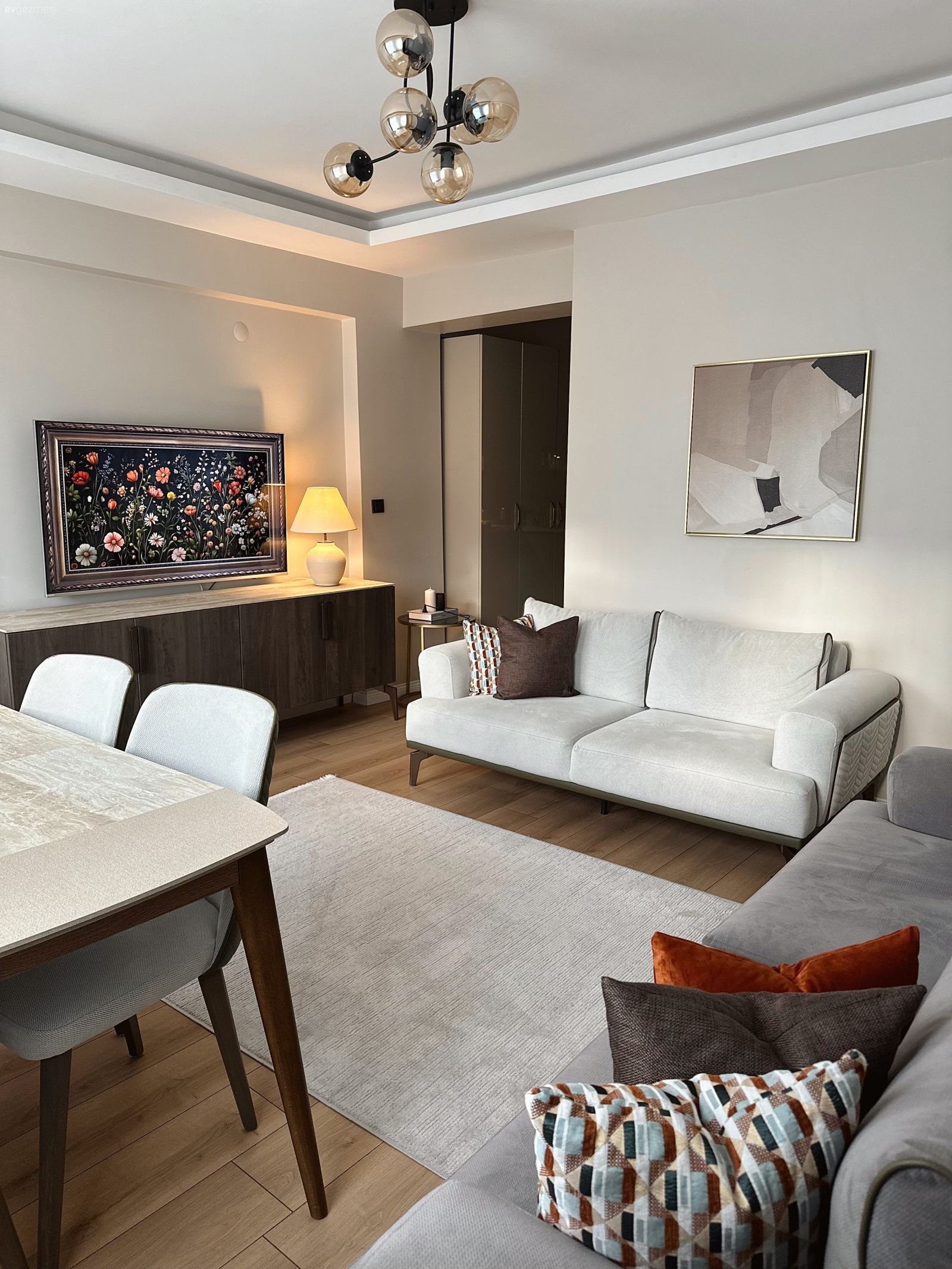 Küçük Evi Olanların Fikirler Alabileceği Türden Bir Dekor