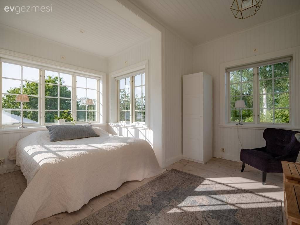 Dekoru ve Planıyla Adeta Bir İlham Perisi: 184 M2'lik Balkonlu Ev