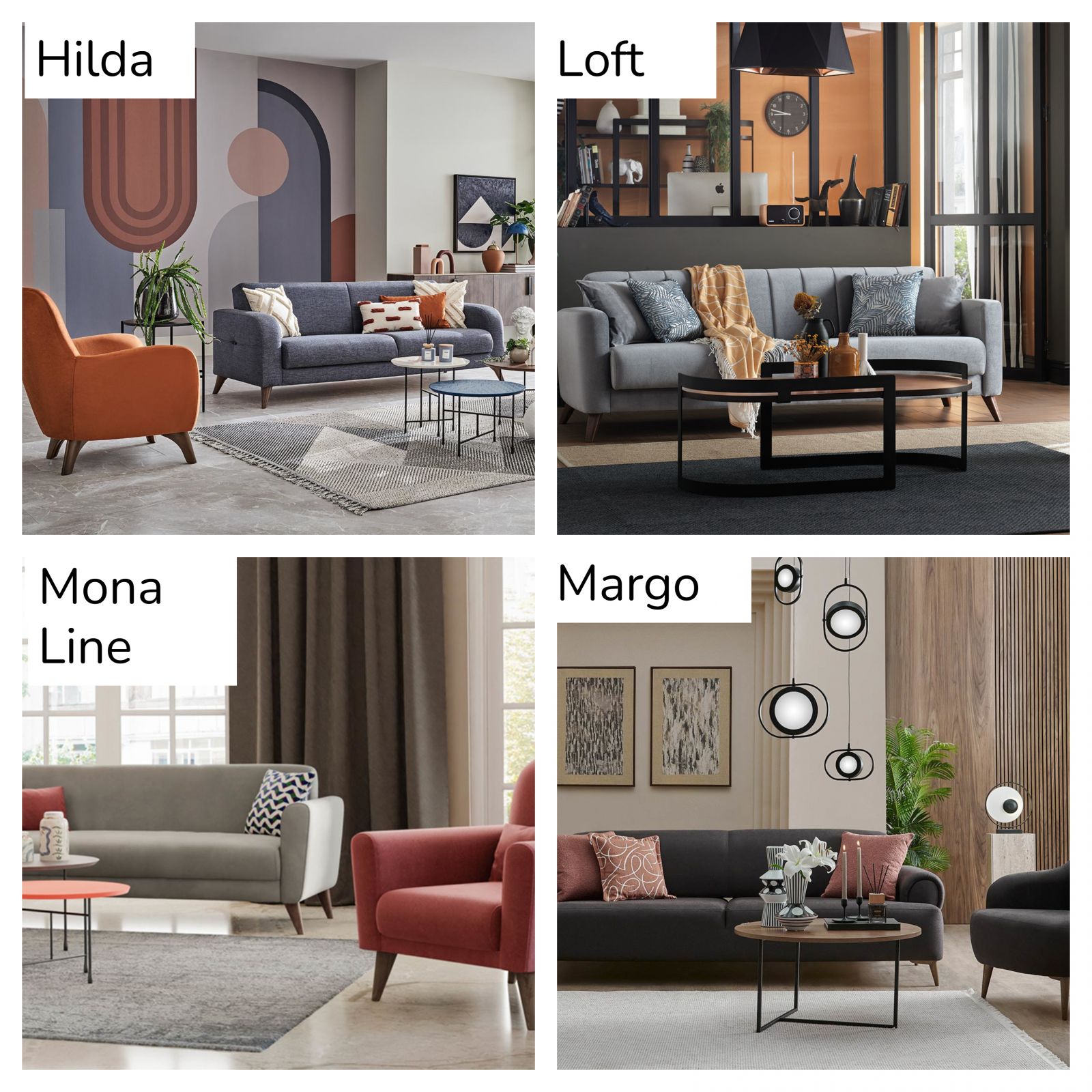 Farklı Markalardan 2025 Yılının En Sevilen Koltuk Takımları