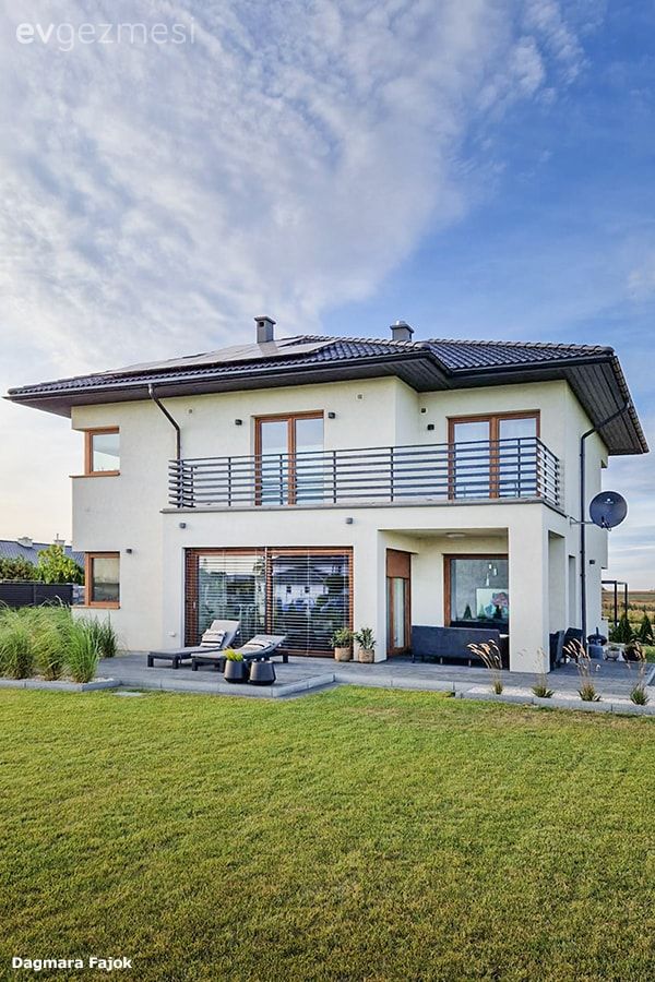 Müstakil Ev Modelleri: 190 M2 Balkonlu Dubleks Villa!