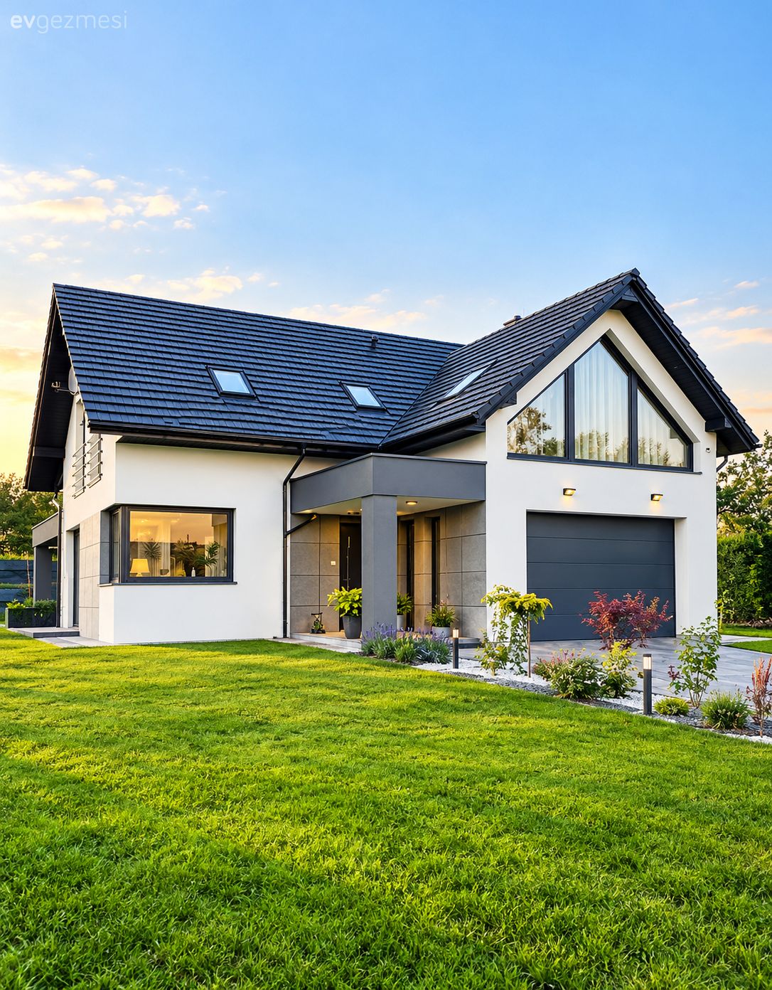 Müstakil Ev İsteyenlere 234 M2 Dubleks Evin İçi ve Planı