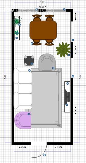 Uzun ve Dar Salonda Eşyalar Nasıl Yerleştirilir?