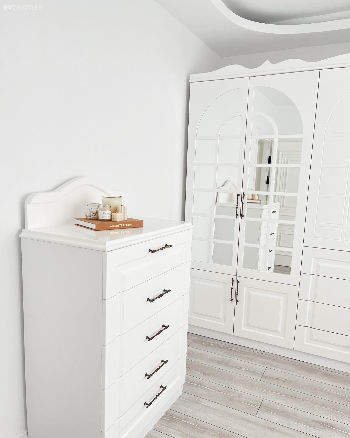 Gardrop, Beyaz, Makyaj masası, Yatak Odası