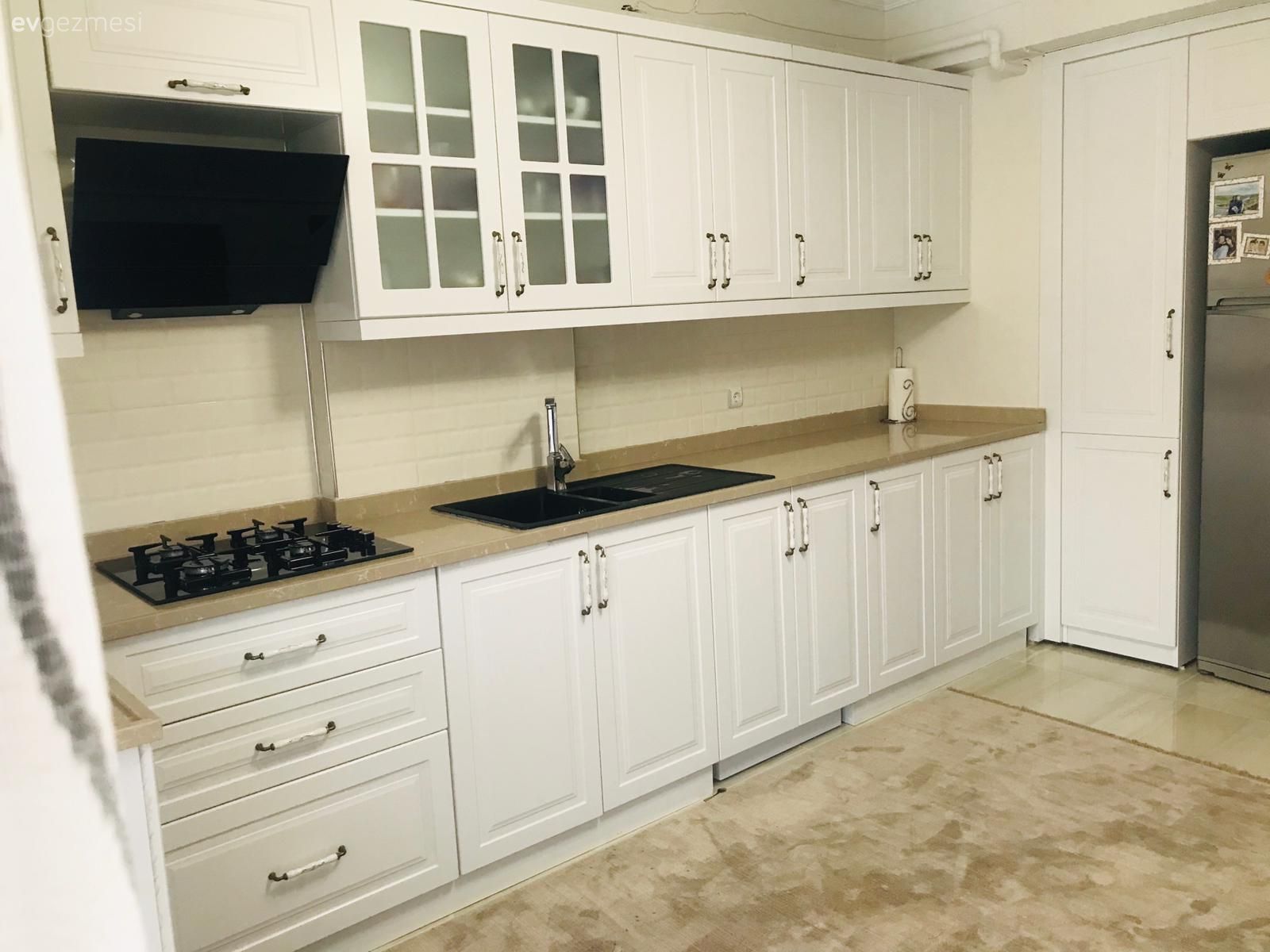 Komple Değişen Bu Mutfak Yeni Haliyle Çok Ferah!