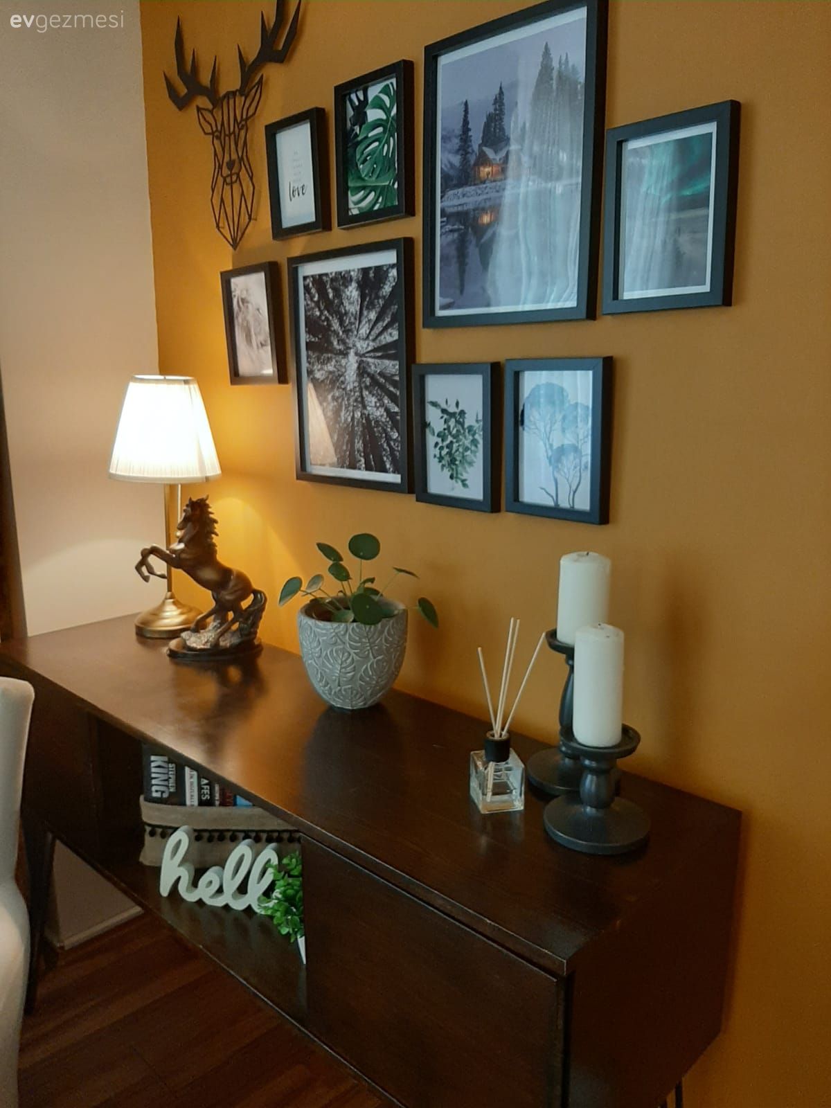 Bu Evde Popüler Trendler Kişisel Yorumlarla Yeni Bir Hal Almış!