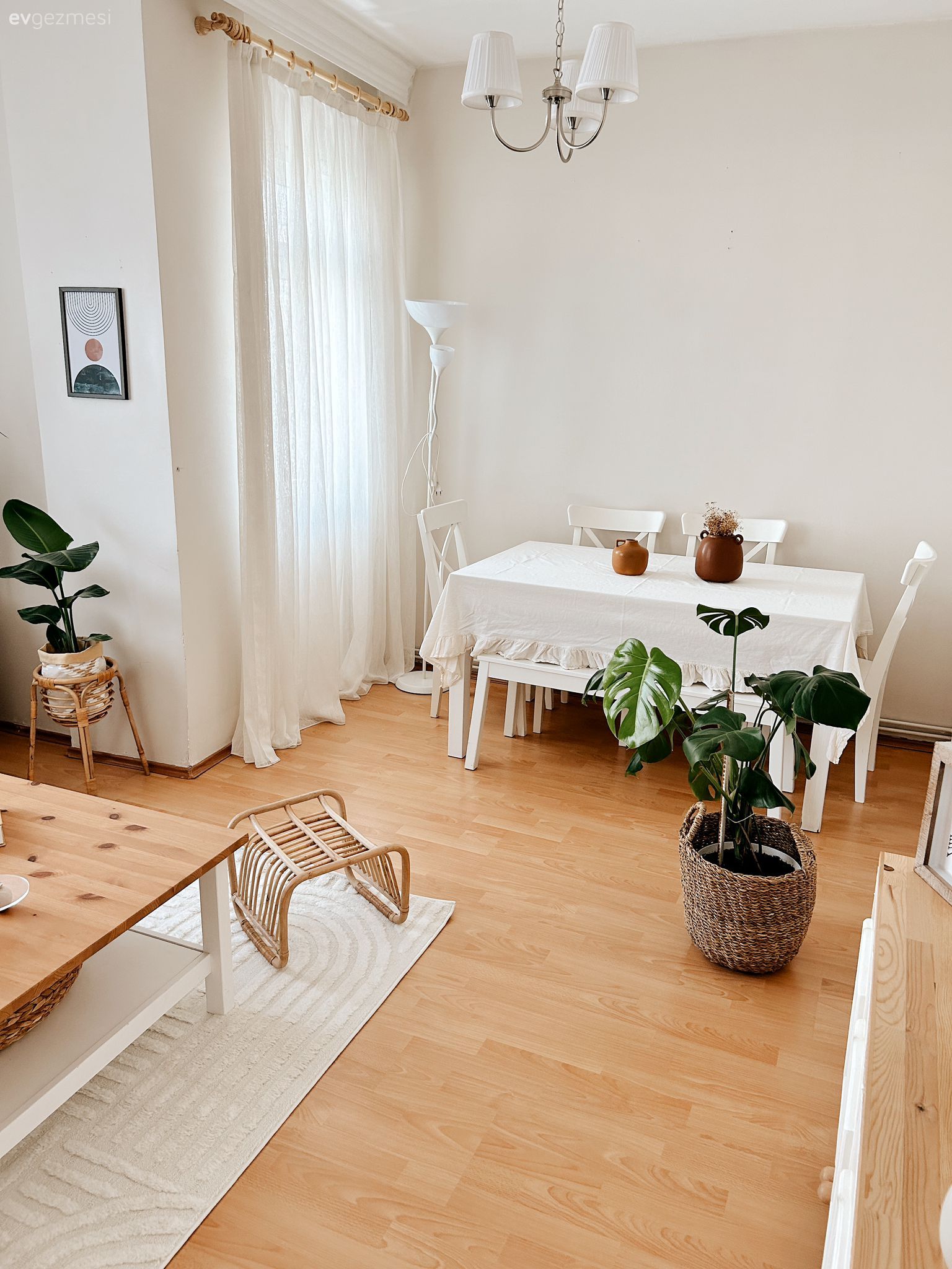 Bu Evde L-Tipi Salon En Ferah Şekilde Değerlendirilmiş!