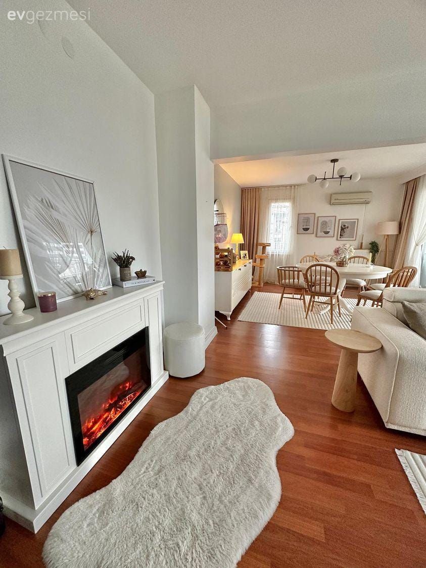 Salon, İskandinav, Beyaz, Krem, Bej, Koltuk takımı, Yan sehpa, Sehpa, Tv ünitesi, Tv ünitesi aksesuarları, Ev Aksesuar, Tablo, Duvar dekorasyonu, Peluş, Sandalye, Yemek masası, Konsol, Konsol üzeri dekoratif objeleri, Abajur, Aydınlatma, Lambader