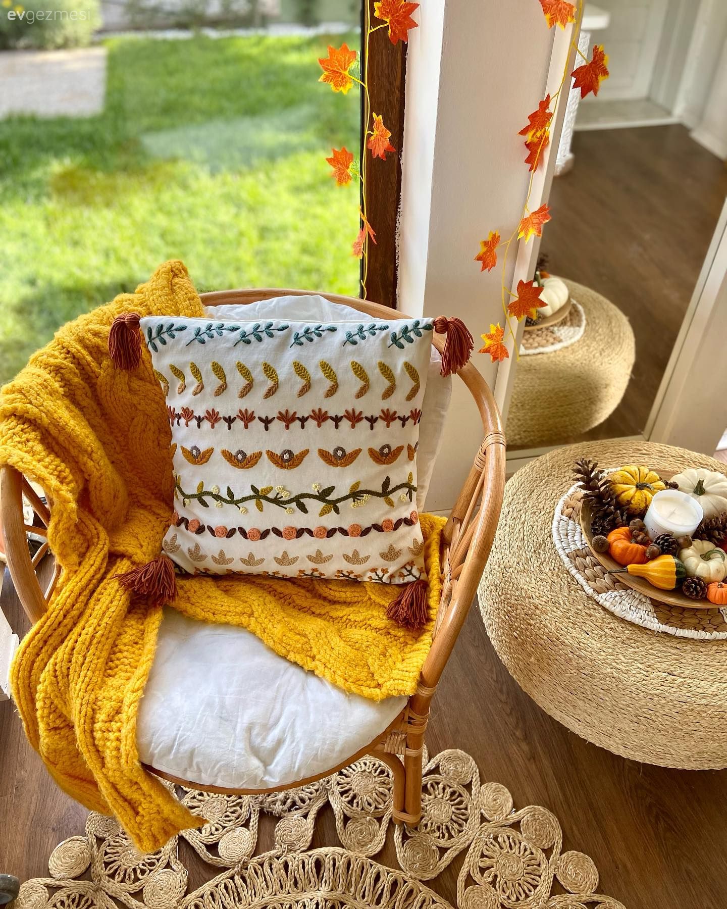 Mevsimlere Göre Kabuk Değiştiren Bu Kış Bahçesinde Her Şey El Emeği!