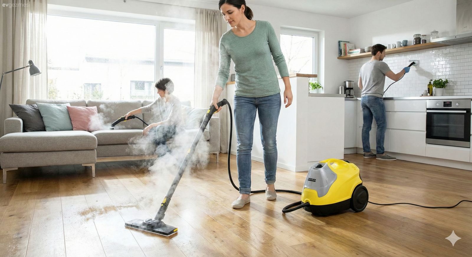 Buharlı Temizlik Makinesi Ne İşe Yarar? Ev İçin Gerekli Mi?