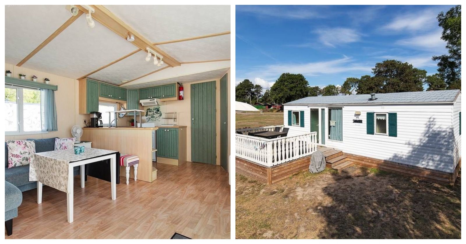 30 M2'lik Bu Prefabrik Evin İçinde 3 Ayrı Oda Var