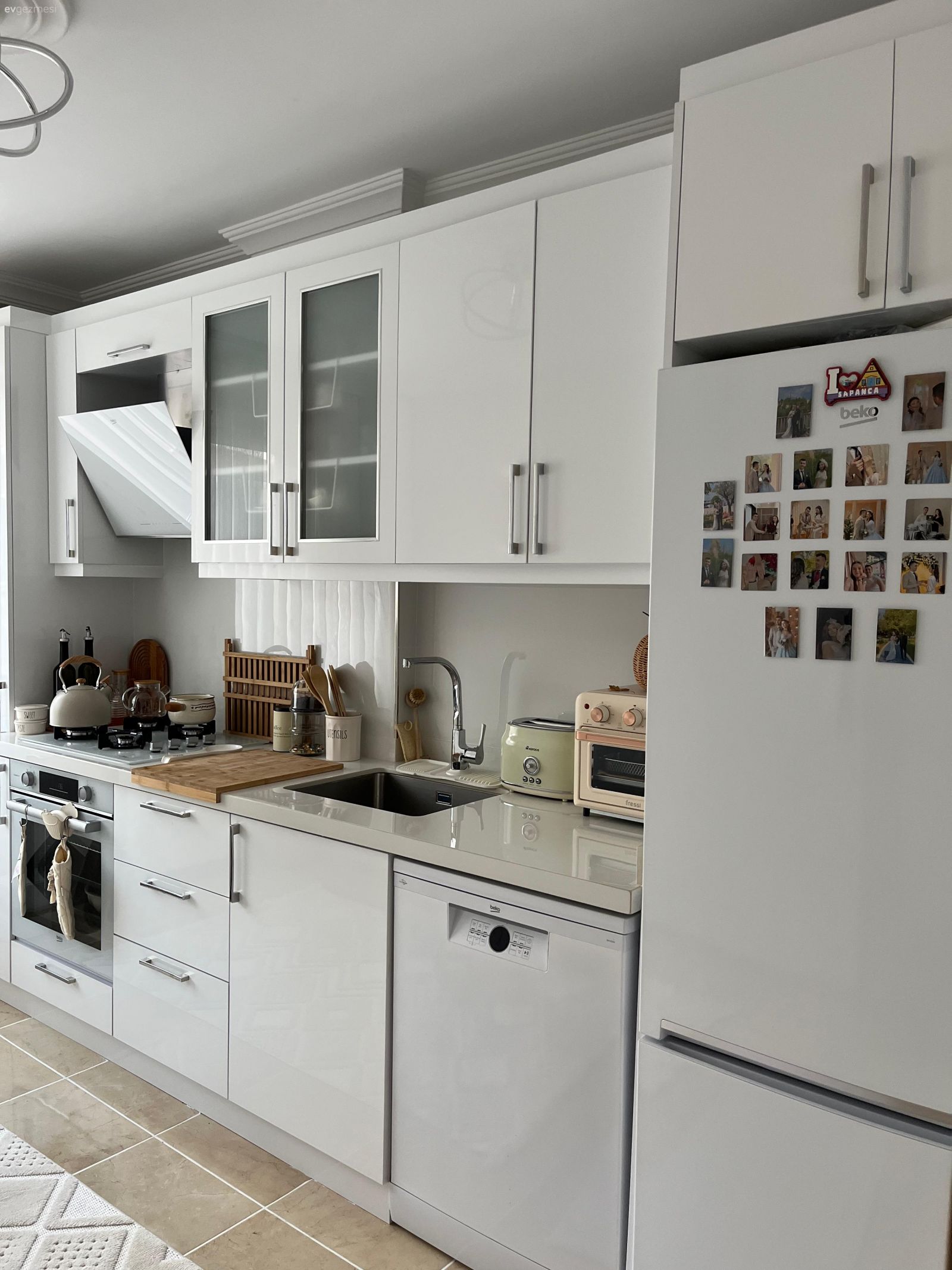 Gösterişten Uzak Sükunete Yakın Bir İstanbul Evi!