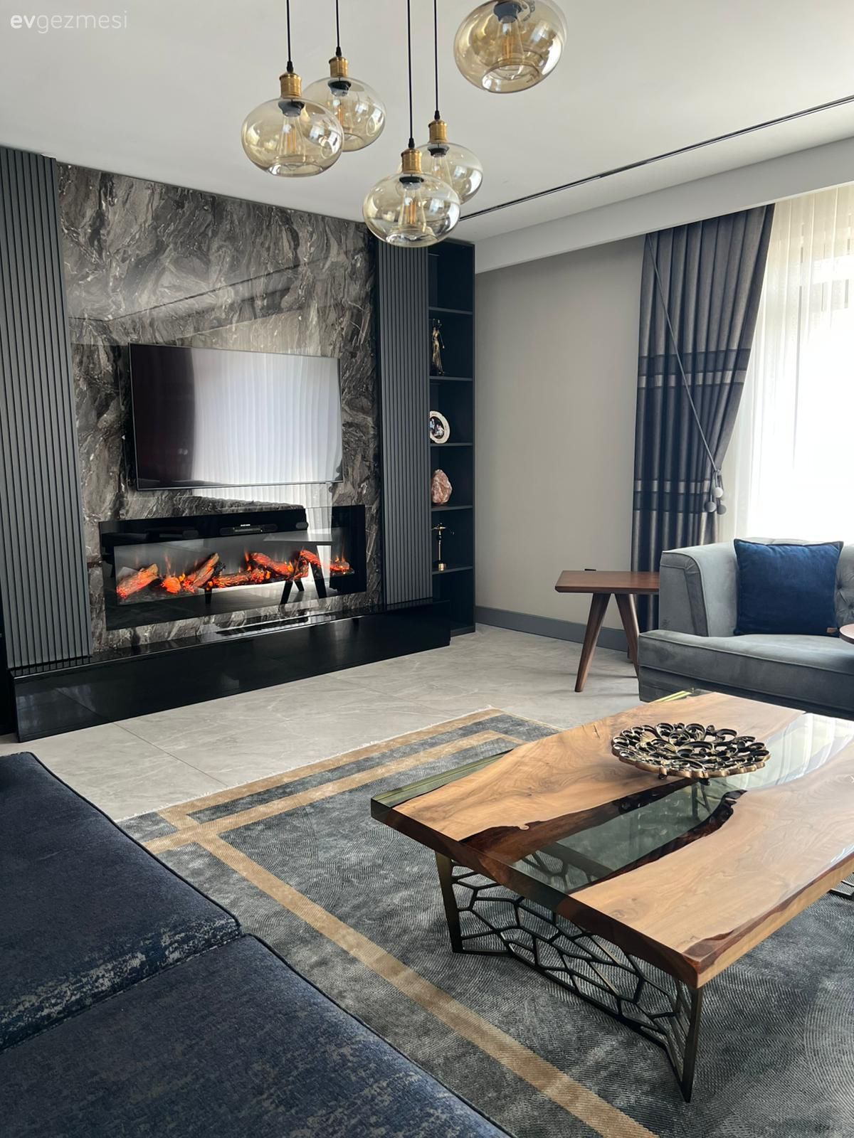 Bu Ankara Evinde Modern Tarzın Yorumu Farklı Detaylarla Yapılmış